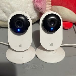 2 YI Home Security cameras
